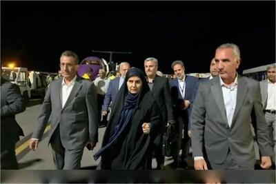 وزیر راه و شهرسازی برای بررسی میدانی حادثه بندر شهید رجایی وارد هرمزگان شد