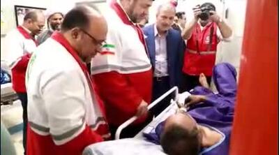 آخرین وضعیت مصدومان حادثه اسکله شهید رجایی