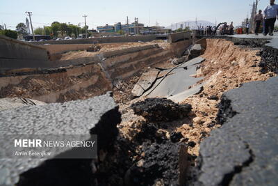 ۴۰۰ شهر ایران در معرض تهدید جدی فرونشست زمین