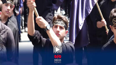 همبستگی دانش آموزان تهرانی با کودکان فلسطینی در منیریه تهران