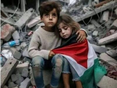 لحظات دلخراش از کودکی از دست رفته بچه‌های غزه + فیلم