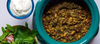 آموزش درست کردن قلیه عدسی خوشمزه و عالی / درست کردن یک غذای گیلانی خوشمزه + فیلم