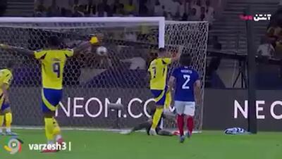 گل سوم النصر توسط رونالدو در دقیقه 38 / یوکوهاما 0 - النصر 3