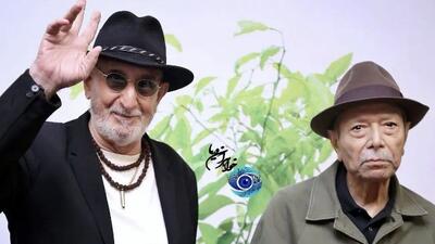 حضور افتخاری استاد علی نصیریان در کنار بازیگران؛ ازسانیا سالاری تا هومن حاجی عبدالهی!