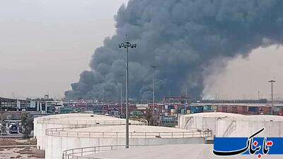 گزارش تابناک از انفجار در بندر شهیدرجایی بندرعباس
