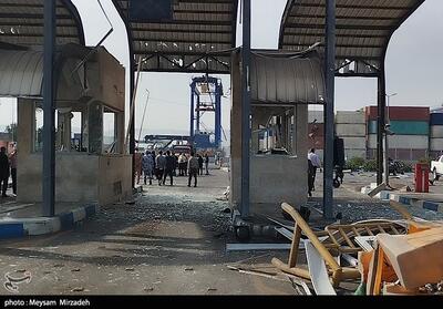 اعزام تیم امداد قشم به بندر شهید رجایی پس از انفجار - تسنیم