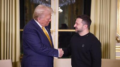 نیویورک تایمز: زلنسکی احتمالاً پیشنهادات کی‌یف را به ترامپ در رم منتقل خواهد کرد 