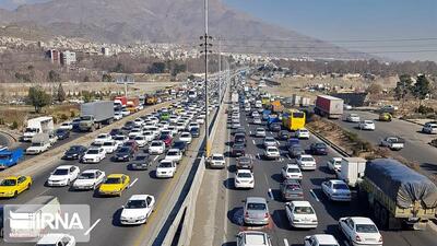 تردد در جاده‌های زنجان ۱۲ درصد افزایش یافت