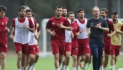 تمرین طوفانی پرسپولیس برای ۹ امتیاز