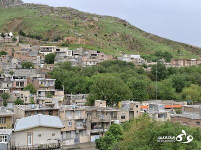 طبیعت زیبای دالاهو در هوای بارانی