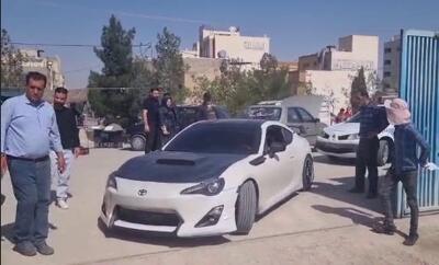 حرکات نمایشی راننده جنسیس در اصفهان؛ خودرو توقیف شد