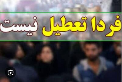 فرماندار بندرعباس:مدارس دانشگاه‌ها و ادارات فردا برقرار هستند