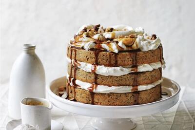 طرز تهیه کیک قهوه و فندق، دسری خوشمزه و جذاب
