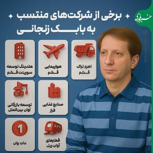 اینفوگرافی/ شرکت‌های فعال بابک زنجانی را بشناسید | اقتصاد24