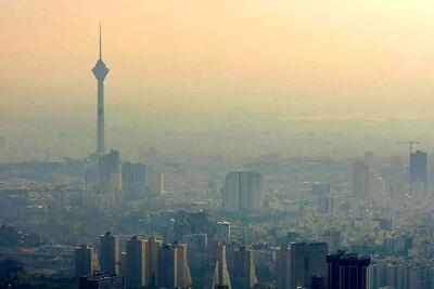 کیفیت هوای تهران ناسالم شد