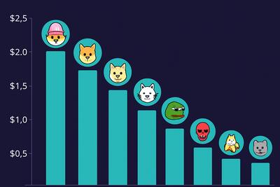 عملکرد ۱۰ میم‌کوین برتر اکوسیستم سولانا در سال ۲۰۲۵ 