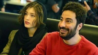 ابراز عشق نوید محمدزاده به فرشته حسینی در سالروز تولدش + عکس