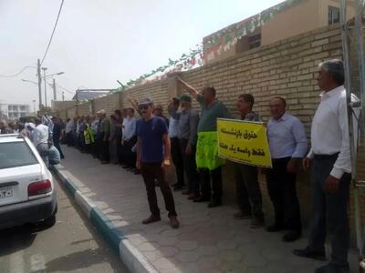 تجمع بازنشستگان تامین اجتماعی در چند شهر امروز ۷ اردیبهشت ۱۴۰۴