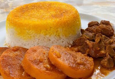 خورش کدو حلوایی متفاوت و خوشمزه