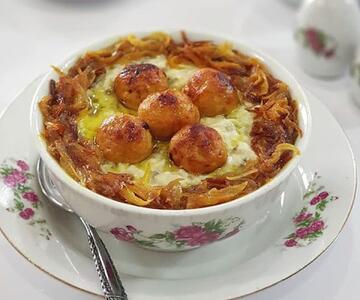 طرز تهیه سنگ سیر، غذای خاص کردستان