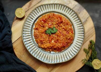 طرز تهیه کچلیک شت باش، غذای گیاهی شمالی