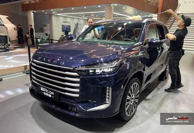 شاسی بلند جذاب اکسید VX جدید در نمایشگاه شانگهای 2025 رونمایی شد +تصاویر