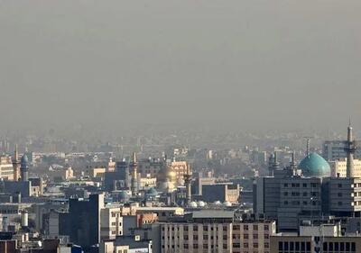 وضعیت آلودگی هوای مشهد؛ یکشنبه ۷ اردیبهشت