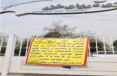 شمال را دریابید؛ غرق شدن پژوهشکده‌ ملی و ۱۲هزار معیشت در موجهای خزر