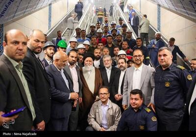 بازدید نماینده ولی فقیه در خراسان رضوی از پروژه خط سه مترو مشهد- عکس خبری تسنیم | Tasnim