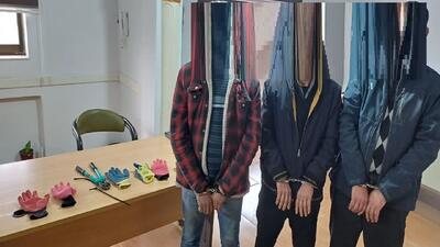 کشف ۱۳۰ فقره سرقت سیم برق هوایی و دستگیری ۷ سارق و مالخر در مازندران