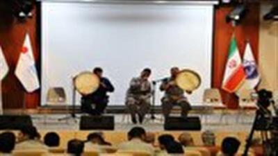 همدردی سنندج با بندرعباس با آوای قرآن و نوای دف