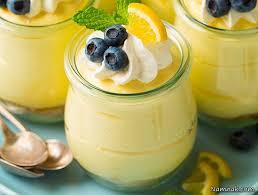  موس لیمو پرتقالی؛ یک دسر خوش عطر و خوش طعم
