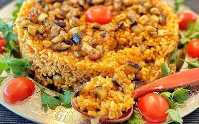 جوجه کباب با پلو بلغور؛ انتخابی عالی برای ناهار
