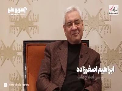 مثال فوتبالی ابراهیم اصغرزاده درباره مذاکرات اخیر