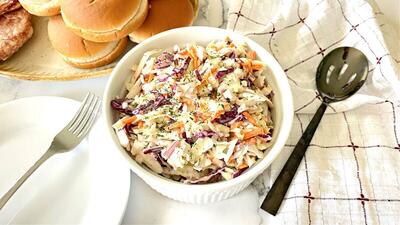 طرز تهیه سالاد کلم kfc رستورانی