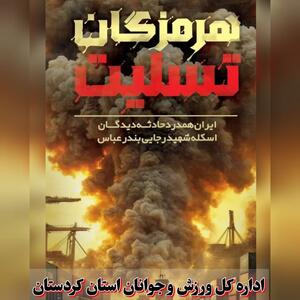 پیام تسلیت مدیرکل ورزش و جوانان استان کردستان به دنبال جان باختن تعدادی از هموطنانمان در حادثه انفجار بندر شهید رجایی