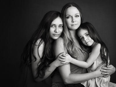 مجموعه‌ای از جذابترین ژست‌های عکاسی مادر و دختری