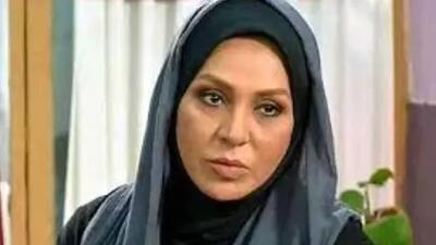 تلخ ترین عکس از نسرین مقانلو / خانم بازیگر بعد از مرگ پسرش شکسته شد !