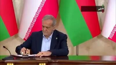 ببینید| امضای اسناد همکاری بین ایران و جمهوری آذربایجان