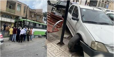 دانش‌آموز کم‌توان ذهنی اتوبوس را دزدید و فاجعه به بار آورد! +تصاویر و ویدیو