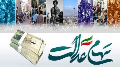 مجموع سود واریزی برای دارندگان سهام عدالت | واریز 4/166/000 تومان سود برای سهام عدالتی ها  با ارزش اسمی ۵۳۲ هزار تومان