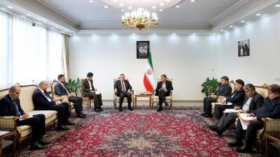 دیدار معاون اجرایی رئیس‌جمهور با مشاور نخست وزیر و معاون وزیر تجارت عراق