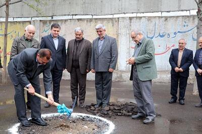 احداث مدرسه ۳ کلاسه محله نیار اردبیل آغاز شد