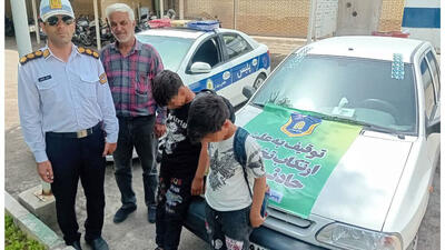 توقیف پراید پس از انتشار ویدئوی رانندگی کودک ۱۲ ساله