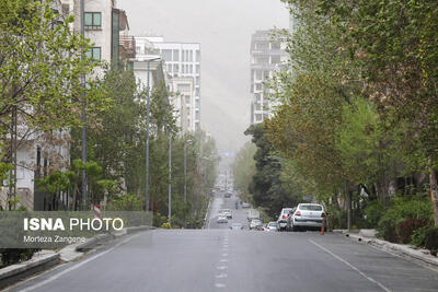 تداوم وضعیت نارنجی هوای تهران