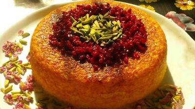 روش تهیه ته چین سمنانی