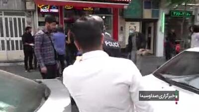 جولان اراذل و اوباش در خیابان پیروزی تهران؛ چوب پلیس بر سر خلافکاران!