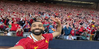 محمد صلاح و جذاب‌ترین سلفی سال در آنفیلد! ۸ اردیبهشت ۱۴۰۴