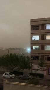ویدئو طوفان امشب