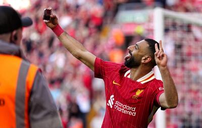 محمد صلاح بهترین گلزن خارجی لیگ برتر انگلیس شد